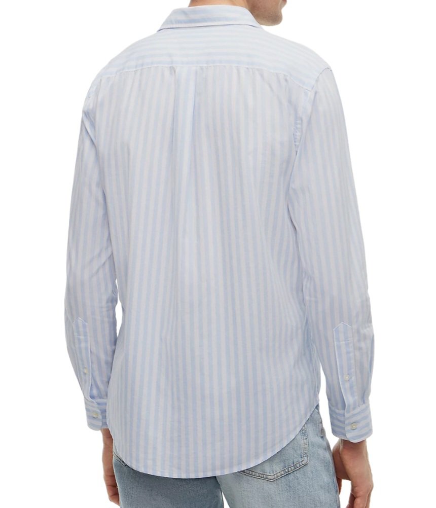 camicia uomo rigata tommyhilfiger