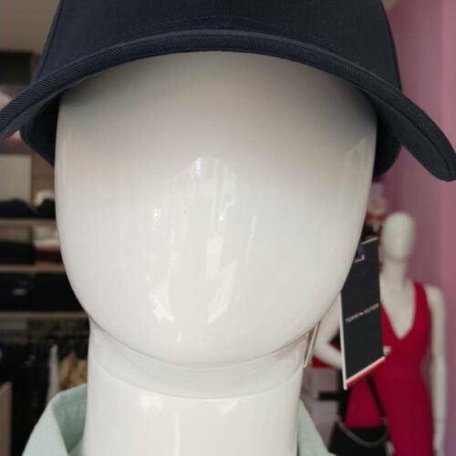 Cappello Uomo Tommy Hilfiger in Cotone con Logo – Blu Navy