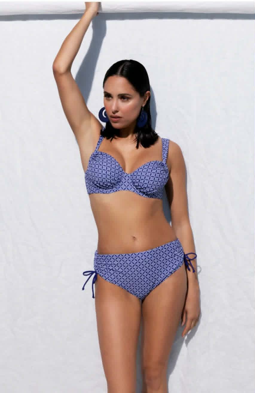 Bikini Blu – Verde Veronica - Taglie Comode